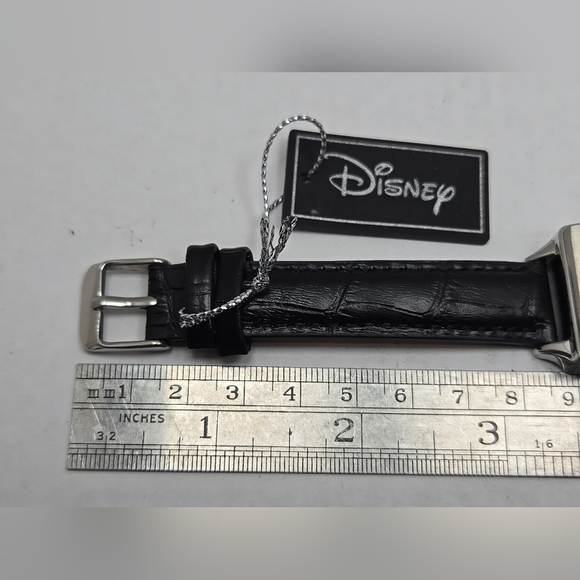 Disney MK50004TM Mickey Mouse Watch Stainless Steel New Battery Works Great - Picture 8 of 12